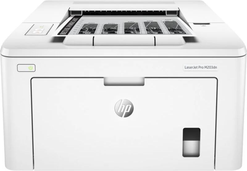 HP laserjet pro m203dn impressora laser monocromática duplex branca