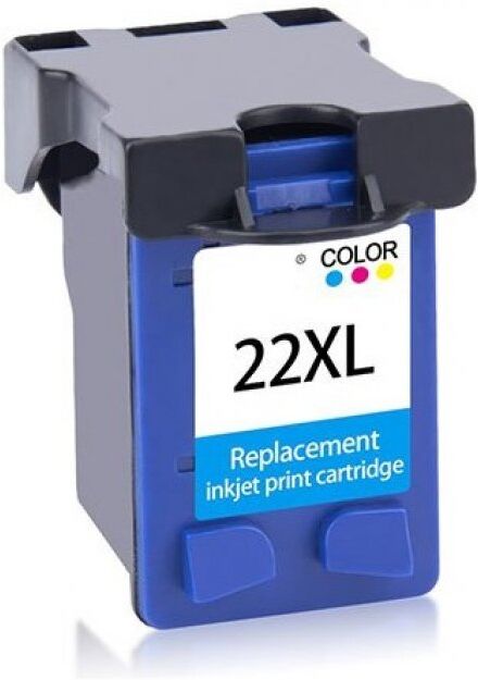 Inkpro hp n22xl cartucho tinta compatible tricolor