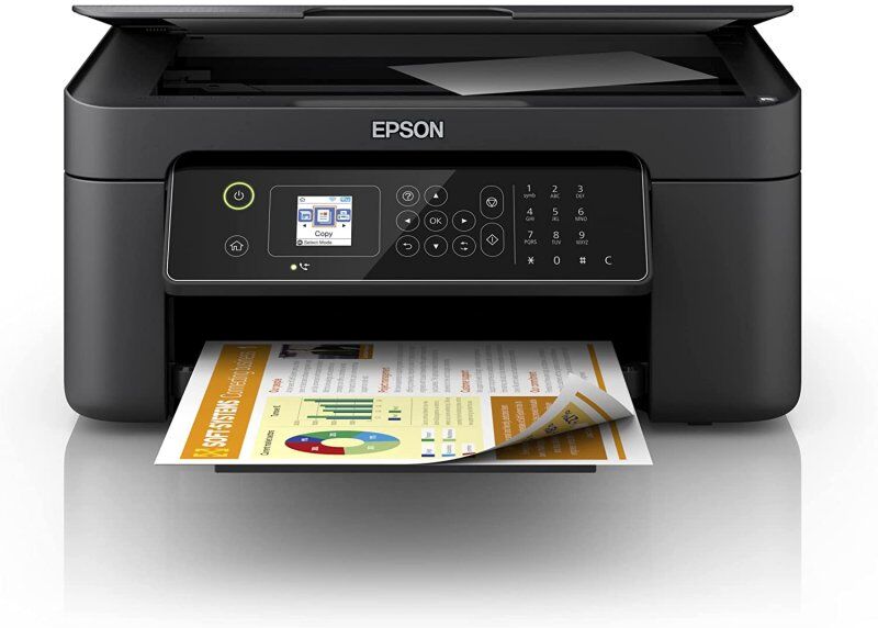 Epson workforce wf-2820dwf multifunción color wifi dúplex fax