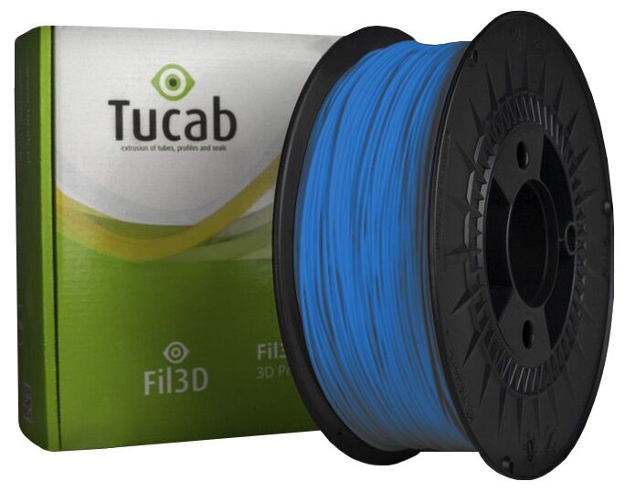 Tucab Filamento De Impressão 3d Em Pla 3d850 1,75mm 1kg (azul) - Tucab