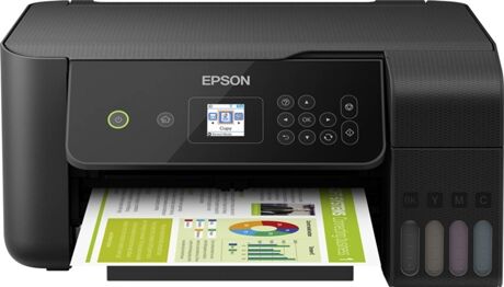 Epson Impressora Multifunções EcoTank ET-2720 Preto (Alto Rendimento)