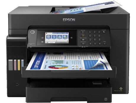 Epson Impressora Multifunções Cores EcoTank ET-5800 (Alto Rendimento)