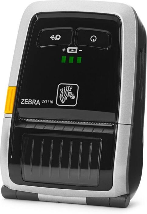 Kvittoskrivare, Mobil, Trådlös, Bluetooth, WiFi, Zebra ZQ110