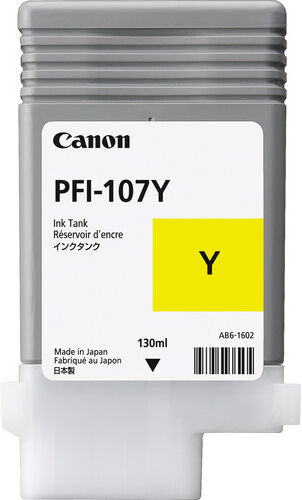 Canon PFI-107 Y ink yellow