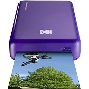 Kodak Mini 2 HD Wireless Mobile Instant Photo Printer with 4Pass Patented Printing Technology, Compatible with iOS and Android Devices - Purple