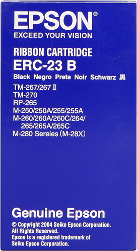 Epson ERC-23B Ruban encreur noir Original C43S015360