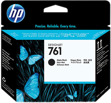 HP 761 Tête d'impression Noir(matt) Original CH648A