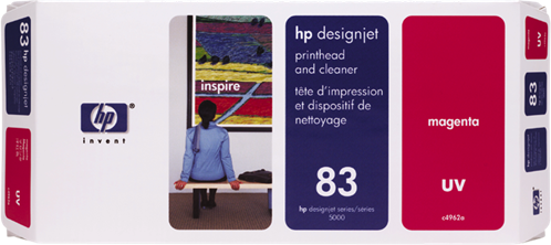 HP 83 Tête d'impression magenta Original C4962A