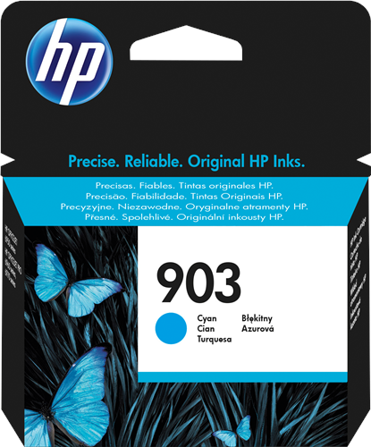 HP 903 Cartouche d'encre Cyan Original T6L87AE