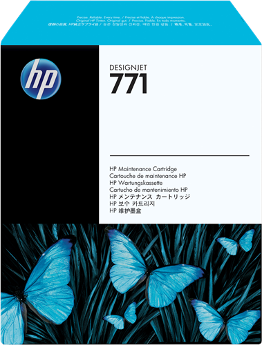 HP 771 Unité de nettoyage incolore Original CH644A