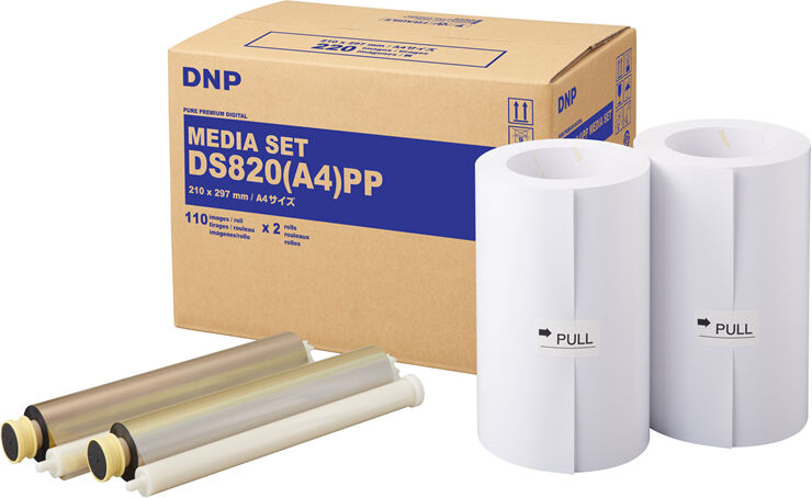 DNP Papier Thermique Premium pr DS 820 - A4 220 Photos