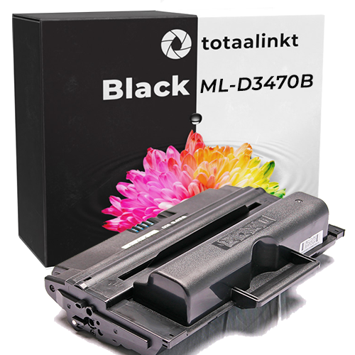 Totaalinkt Geschikt Samsung ML-D3470B toner cartridge   Zwart van Totaalinkt