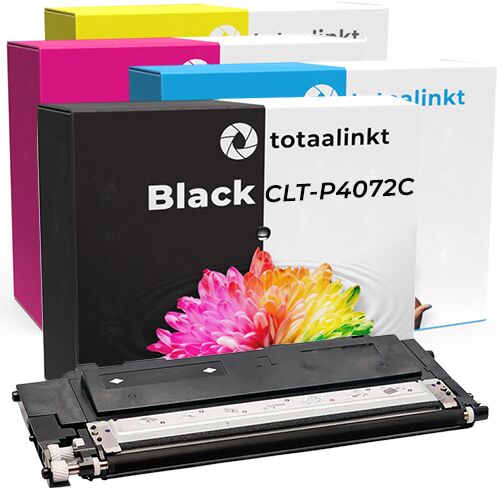 Totaalinkt Geschikt Samsung CLX-3185w toner cartridge   4-pack multi-color van Totaalinkt