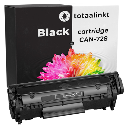 Totaalinkt Geschikt Canon imageCLASS MF4430 toner cartridge   Zwart van Totaalinkt