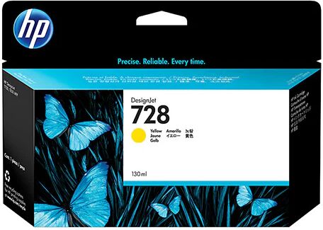 HP 728 130ml Yell Ink F9J65A