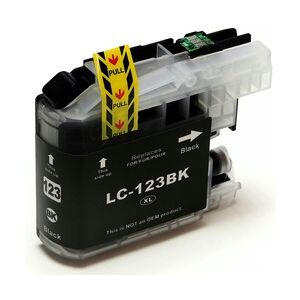 LC123BK XL-Patrone Tinte für Brother MFC-J6920DW kompatibel von D&C
