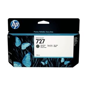 HP Tintenpatrone 727 schwarz matt für Designjet T1500 ePrinter, T1500 PostScript