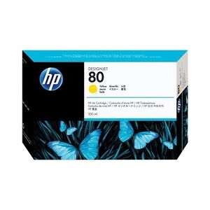 HP 80 Original Druckerpatrone 350ml Gelb