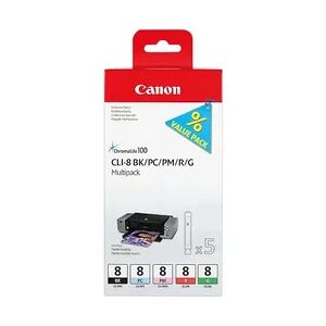 Tinten CANON CLI8 CANON PRO9000 TINTE (5) BKPCPMRG