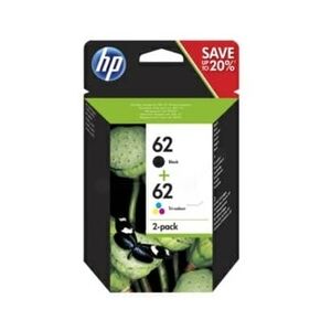 HP Combo Pack Nr.62 sw+3-fbg.