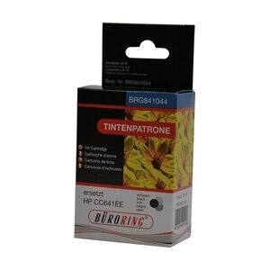 Tintenpatrone schwarz, ersetzt HP #CC641EE, Inhalt: 21 ml