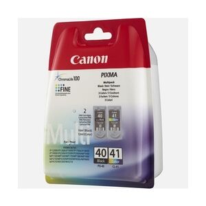 Canon PG-40 / CL-41 Schwarz Farbe Cyan Magenta Gelb Multi Pack 2er Pack