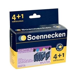 Soennecken Tintenpatrone 82199 wie Epson C13T128540 5 St./Pack.