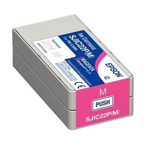 Epson Tintenpatrone, magenta, für ColorWorks C3500, Inhalt: 32,5 ml