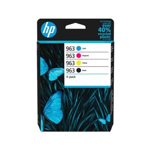 Hewlett Packard HP 4er Set Tintenpatronen 963 schwarz, cyan, magenta, gelb