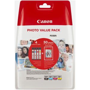 Original Canon 2106C005 / CLI581 Tintenpatrone MultiPack