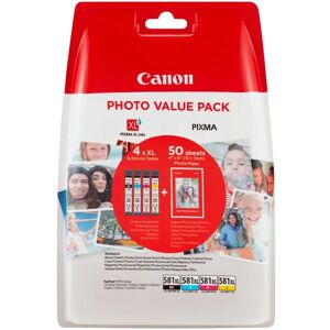 Original Canon 2052C004 / CLI581XL Tintenpatrone MultiPack