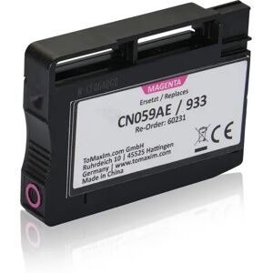 TonerPartner Kompatibel zu HP CN059AE / 933 Tintenpatrone, magenta