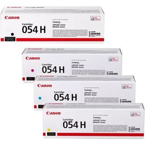 Canon Toner-Set 054H (Cyan, Magenta, Yellow, Schwarz) für i-SENSYS MF640