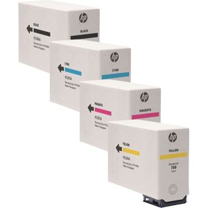 HP Tintenset Nr. 768 CMYK für Designjet XL 3800, 4x 500ml