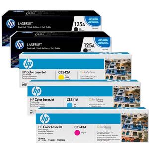 HP Toner-Set High Capacity (Cyan, Magenta, Yellow, Schwarz) für CM1312 CP1215 CP1515