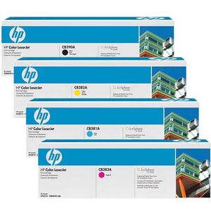 HP Toner-Set High Capacity (Cyan, Magenta, Yellow, Schwarz) für CM6030 CM6040