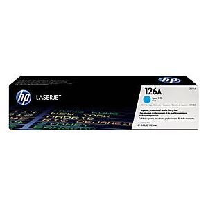 Original HP Toner Nr. 126A, CE311A, Einzelpack, cyan