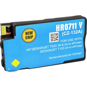 compatible Ampertec Tinte ersetzt HP CZ132A  711  yellow