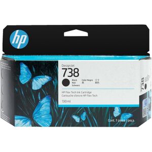 HP 738 DesignJet Druckerpatrone Schwarz, 130 ml