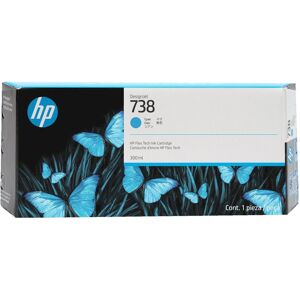 HP 738 DesignJet Druckerpatrone Cyan, 300 ml