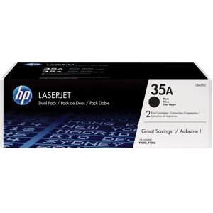 HP 35A 2er-Pack Schwarz Original LaserJet Tonerkartuschen