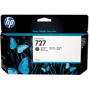 HP 727 Mattschwarz DesignJet Tintenpatrone, 130 ml