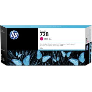 HP 728 Magenta DesignJet Druckerpatrone, 300 ml