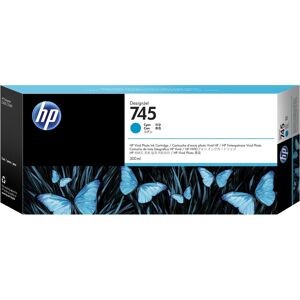 HP 745 DesignJet Druckerpatrone Cyan, 300 ml