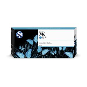 HP 746 Zyan DesignJet Tintenpatrone, 300 ml
