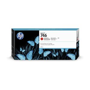 HP 746 Chromatisches Rot DesignJet Tintenpatrone, 300 ml
