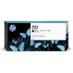 HP 727 Fotoschwarz DesignJet Tintenpatrone, 300 ml