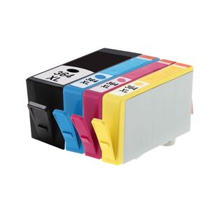 Pixojet HP 364 XL Sampak 4 st. (1 st svart 24 ml och 1 st Cyan / magenta / gul 15 ml) SM596EE, kompatibel