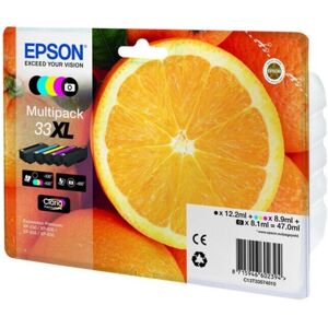 Original blækpatron Epson T33XL (5 pcs) Multifarvet