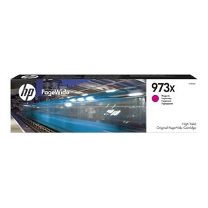 HP Original 973X PageWide-patron med høj kapacitet, magenta